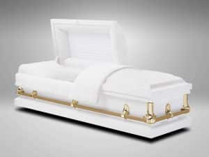 Caskets-Clair-White