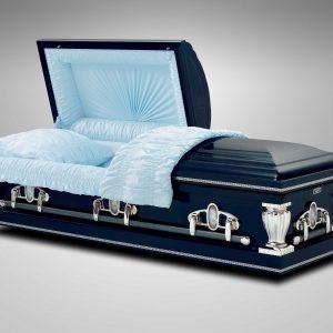 Caskets-Corinthian-Metallic-Blue