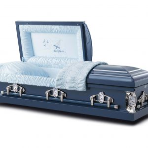 Caskets-Going-Home-Metallic-Blue